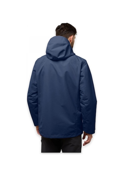 Jack Wolfskin A61864 Altenberg 3ın1 Jkt M Erkek Mont Lacivert