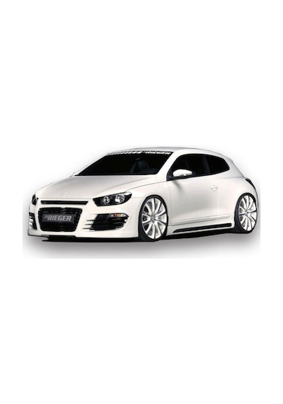 Volkswagen Scirocco 2009-2017 Yan Marşpiyel Seti  Plastik