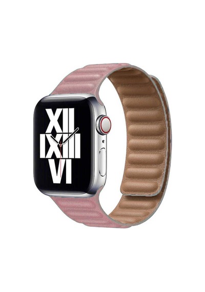 Watch 40mm Rhn Uyumlu Rhn Krd-34 Deri Rhn Kordon Pembe