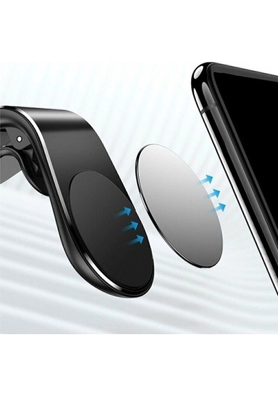 Mıknatıslı Siyah Araç Içi Telefon Tutucu