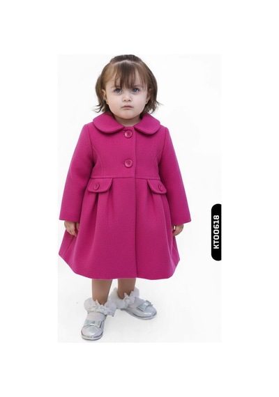 Xo Kids Kız Çocuk Kaban 1-5 Yaş 1055 Pembe