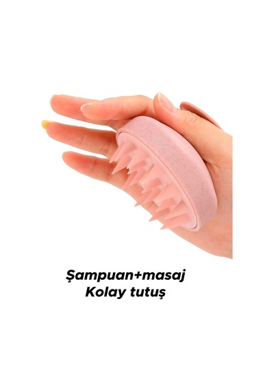 Elsa Professional Duş Tarağı Yumuşak Silikon Saç Yıkama&saç Derisi Masaj Tarağı