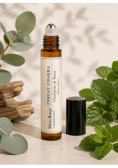 Boğaz Çakra Roll - %100 Doğal Bitkisel Yağ Karışımı 10 Ml