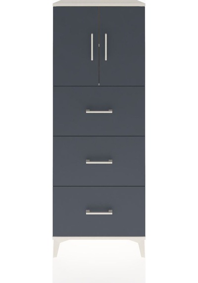 Hyperion Dolap 2 Raflı 3 Çekmeceli 2 Kapaklı 60x44x163 Aytaşı... Aytaşı