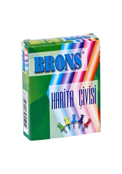 Brons Br-357 Mantar Pano - Harita Çivisi 20'li