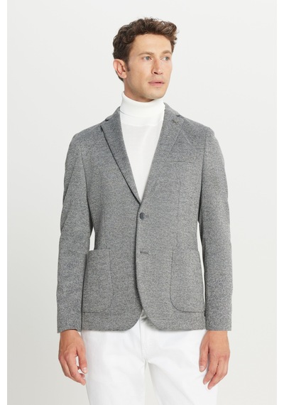 Altınyıldız Classıcs 360 Erkek Antrasıt Pamuklu Slim Fit Dar Kesim Mono Yaka Torba Cepli Çizgili Esnek Ceket Antrasit Altınyıldız Classıcs 360 Erkek Antrasıt Pamuklu Slim Fit Dar Kesim Mono Yaka Torba Cepli Çizgili Esnek Ceket Antrasit