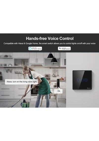 Tr T3eu2c - Akıllı Anahtar- Google Ve Alexa Uyumlu