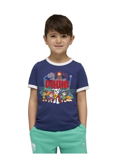 Puma Puma X Paw Patrol Ringer Erkek Çocuk Mavi Koşu Tişört 1340 Lacivert
