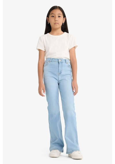 Defacto Kız Çocuk Flare Fit İspanyol Paça Jean Pantolon E6182a825aunm39 Mavi Defacto Kız Çocuk Flare Fit İspanyol Paça Jean Pantolon E6182a825aunm39 Mavi