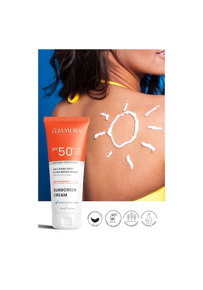 Eliamora Yoğun Leke Karşıtı +50 SPF Güneş Kremi 50 ML