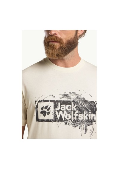 Jack Wolfskin Brand T Erkek Tshirt A64116tr SİYAH