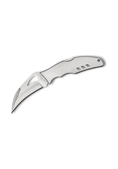 Spyderco Byrd Crossbill Stainless Plainedge Kamp Çakı Gümüş