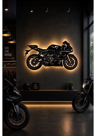Lucenda Led Işıklı Motor Dekoratif Tablo Modern Spor Motosiklet Duvar Dekoru Gece Lambası Sarı - 874478148 Sarı Lucenda Led Işıklı Motor Dekoratif Tablo Modern Spor Motosiklet Duvar Dekoru Gece Lambası Sarı - 874478148 Sarı