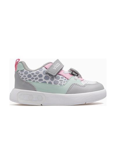 Vicco Borka Kız Çocuk Işıklı Hafif Sneaker Ayakkabı 26y 346.109 Pk Gri