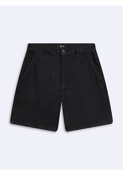 LTB Davına Chino Yüksek Bel Dark İndigo Jean Şort