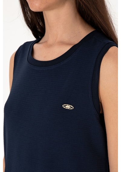 U.S. Polo Assn. Kadın Lacivert Kolsuz Mini Boy Örme Elbise 50297895-VR033