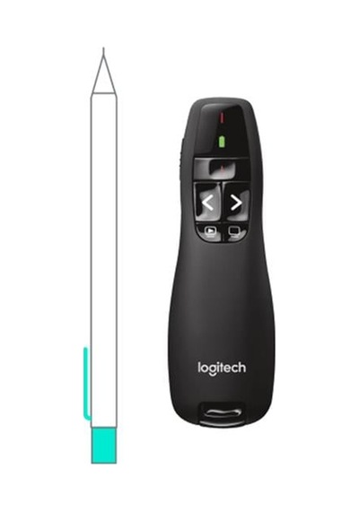 Logitech R400 Kablosuz Lazer Sunum Cihazı Kumandası