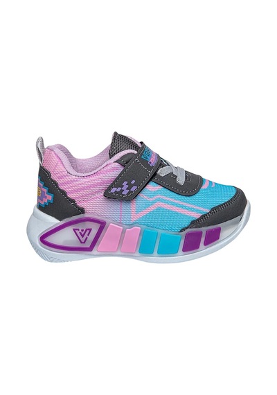 Bluefeet Vlt Lila Fileli Cırtlı Kız Çocuk Spor Ayakkabı