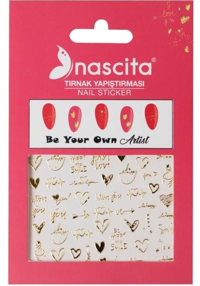 Nascita Love Tırnak Stickerı - 07