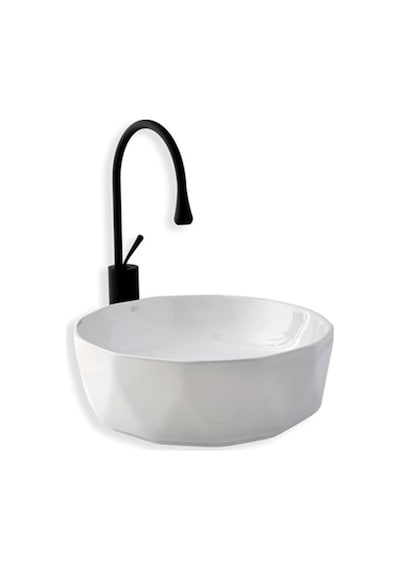 Eva Banyo Lena E-2110 Tezgah Üstü Porselen Lavabo