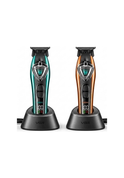 V-884t Profesyonel Sakal Ve Ense Çizim Tıraş Makinesi, 8000 Rpm Bldc Motor, Trimmer, Yedek Kapaklı