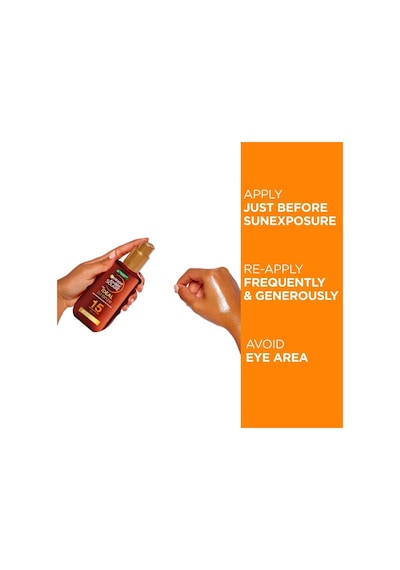 Garnier Ambre Solaire İdael Bronzluk Koruyucu Yağ SPF15 150 ML