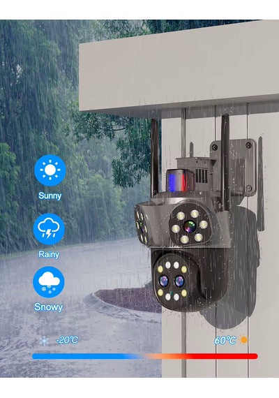 Mpia Orino 4 Lens 10x Zoom 8mp 360 Görüş Hareketli Waterproof