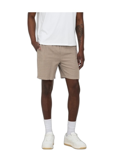 Only & Sons Onstel Latham 0257 Shorts Noos Erkek Kahverengi - 22031850