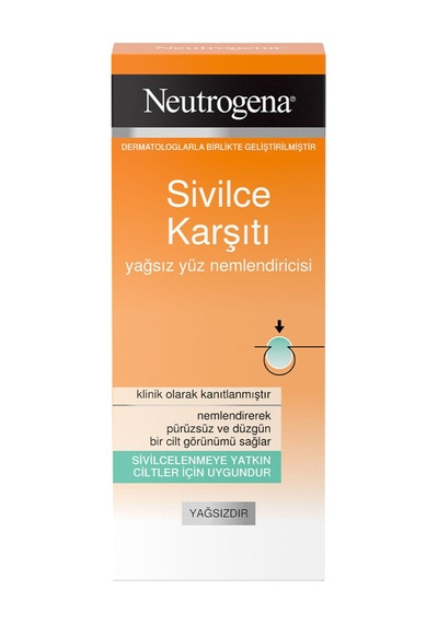Neutrogena Sivilce Karşıtı Yağsız Yüz Nemlendiricisi 50ml - 3 Adet Tarı