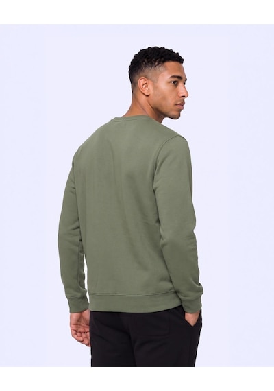 Kappa Carlo Erkek Haki Regular Sweatshirt