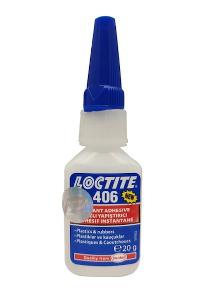Loctite 406 - 20Gr Hizli Yapiştirici Plastik Ve Kauçuk