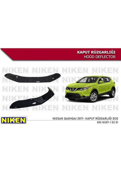 Nissan Qashqai Kaput Rüzgarlığı Koruyucu 2017