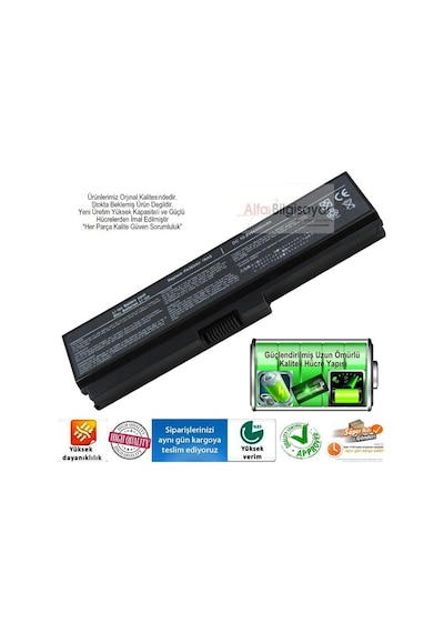 Laptopyedekparca Toshiba Uyumlu C660-11Q. C660-1Gq. C660-208 Batarya Pil A+++