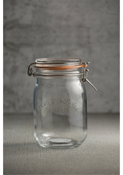 Kilner Klipsli Yuvarlak Kavanoz 1 Lt