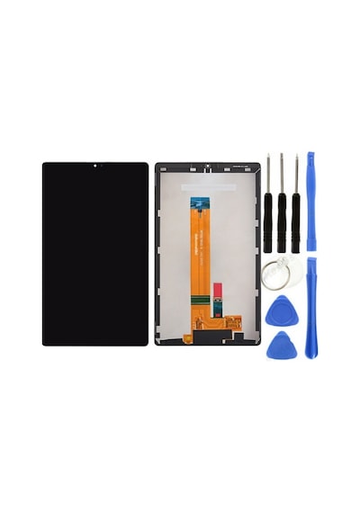 Samsung Galaxy Tab A7 Lite Sm-t220 Uyumlu Dokunmatik Set Siyah + Tamir Seti
