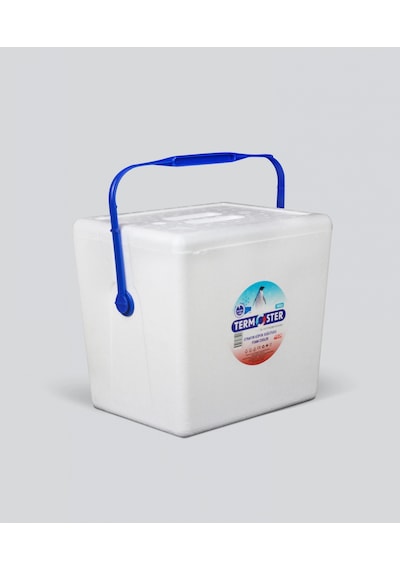 Termoster 10 Litre Strafor Köpük Soğutucu Beyaz