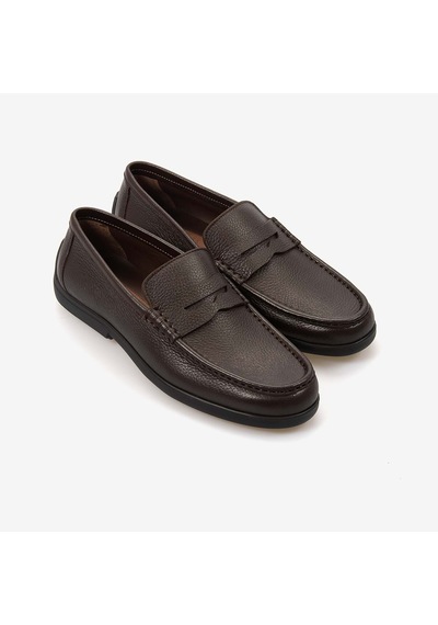 Andrea Giovanni Andrea Gıovannı Erkek Loafer 602a Kahve Geyik