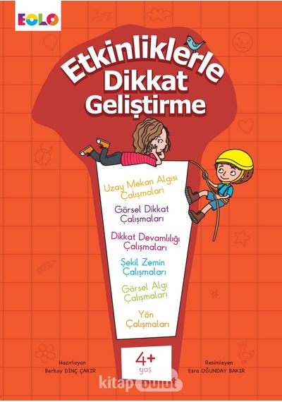 Etkinliklerle Dikkat Geliştirme 4+ Yaş Berkay Dinç Çakır Eolo