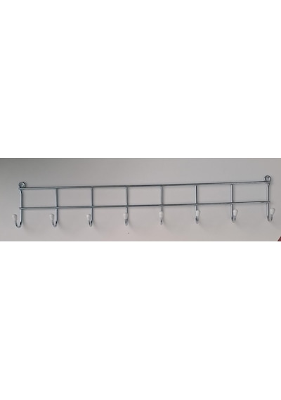 Krom Duvar Askısı Tel - Tel Askı - 8 Li Diğer
