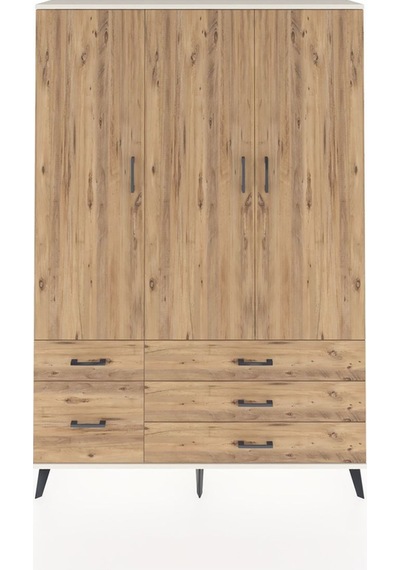 Arges Dolap 5 Raflı 5 Çekmeceli Tek Askılı 132x30x195 Aytaşı-çam/çam Atlas Çam/atlas Çam Arges Dolap 5 Raflı 5 Çekmeceli Tek Askılı 132x30x195 Aytaşı-çam/çam Atlas Çam/atlas Çam