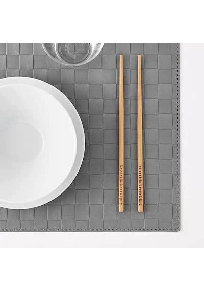 Trebent Yıkanabilir Bambu Chopstıck Japon Çin Yemek Çubuğu Abanoz