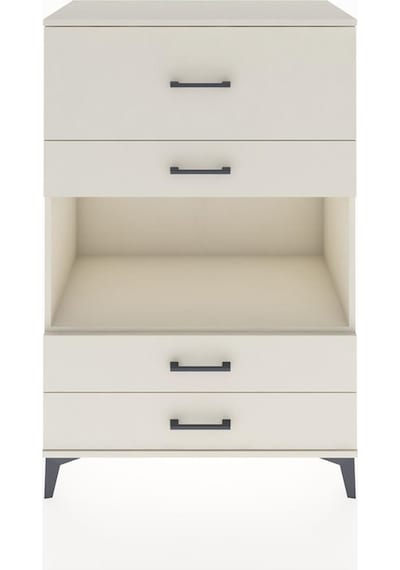Hyperion Dolap Tek Raflı 4 Çekmeceli 88x44x134 Aytaşı-aytaşı Aytaşı