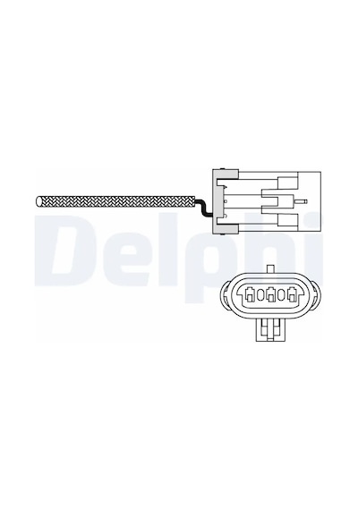 Renault Europa Oksijen Sensoru 1.4 1995-2001 Delphı Es1098812b1