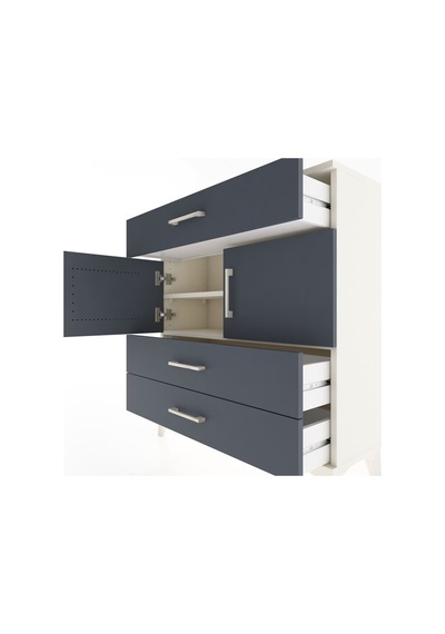 Arges Şifonyer 2 Raflı 3 Çekmeceli 2 Kapaklı 88x30x96 Aytaşı-... Aytaşı Arges Şifonyer 2 Raflı 3 Çekmeceli 2 Kapaklı 88x30x96 Aytaşı-... Aytaşı