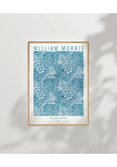 Çerçevesiz Poster William Morris Söğüt Deseni