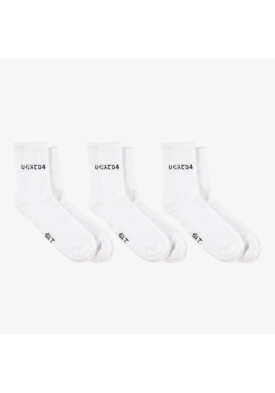 Unıted4 Classic 3'lü Unisex Beyaz Çorap U3ss4ea60000 2800324 Unıted4 Classic 3'lü Unisex Beyaz Çorap U3ss4ea60000 2800324