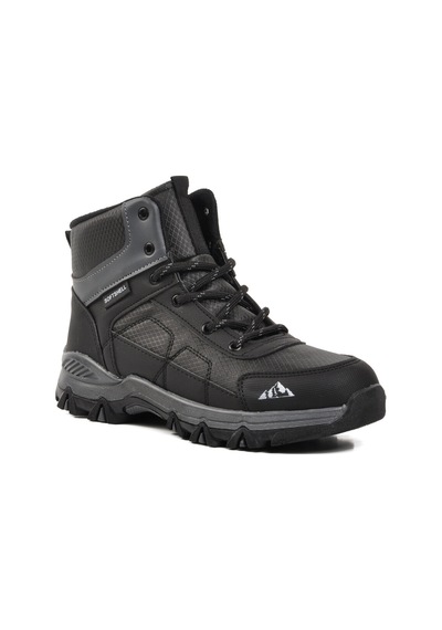 Ayakmod Siyah Poliüretan Unisex Outdoor Bot Alfa G Siyah