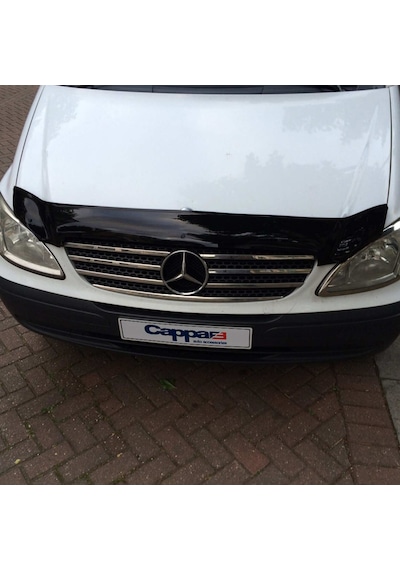 Cappafe Mercedes Viano Ön Kaput Koruyucu Rüzgarlığı 4Mm Akrilik