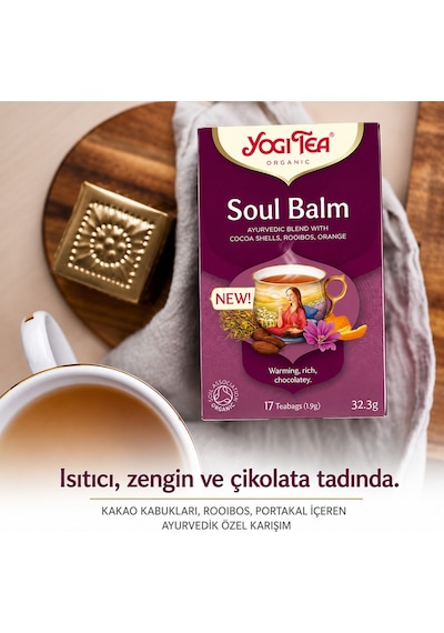 Soul Balm Organik Bitki Çayı 17 Süzen Poşet