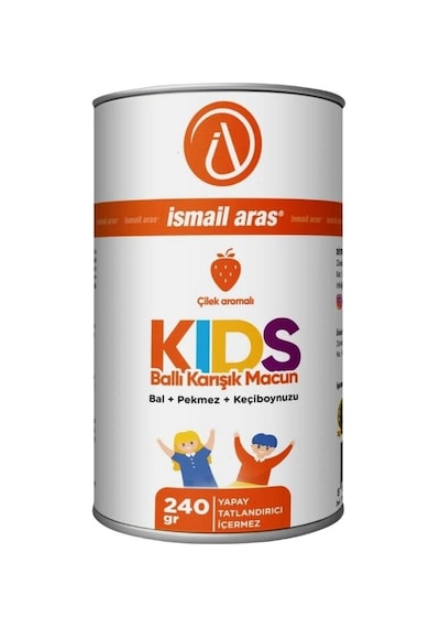 İsmail Aras Kids Ballı Karışık Macun 240 Gr